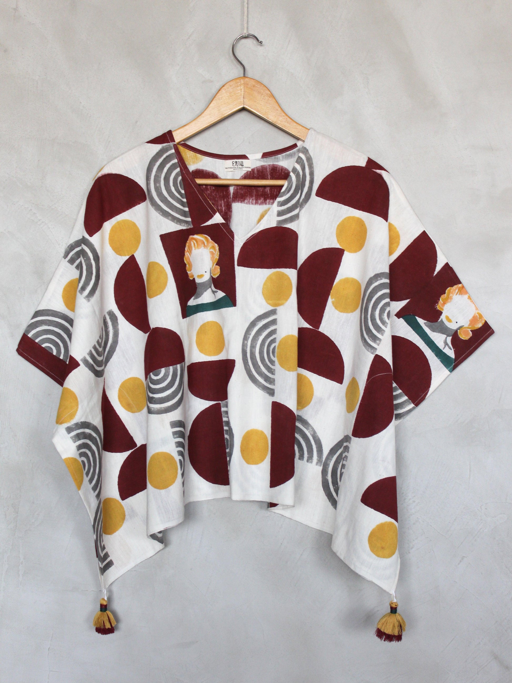 Kaftan Top- Marilyn Monroe An Artist - CHHAPA