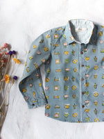 TODDLER GRAY KURTA CINEMA