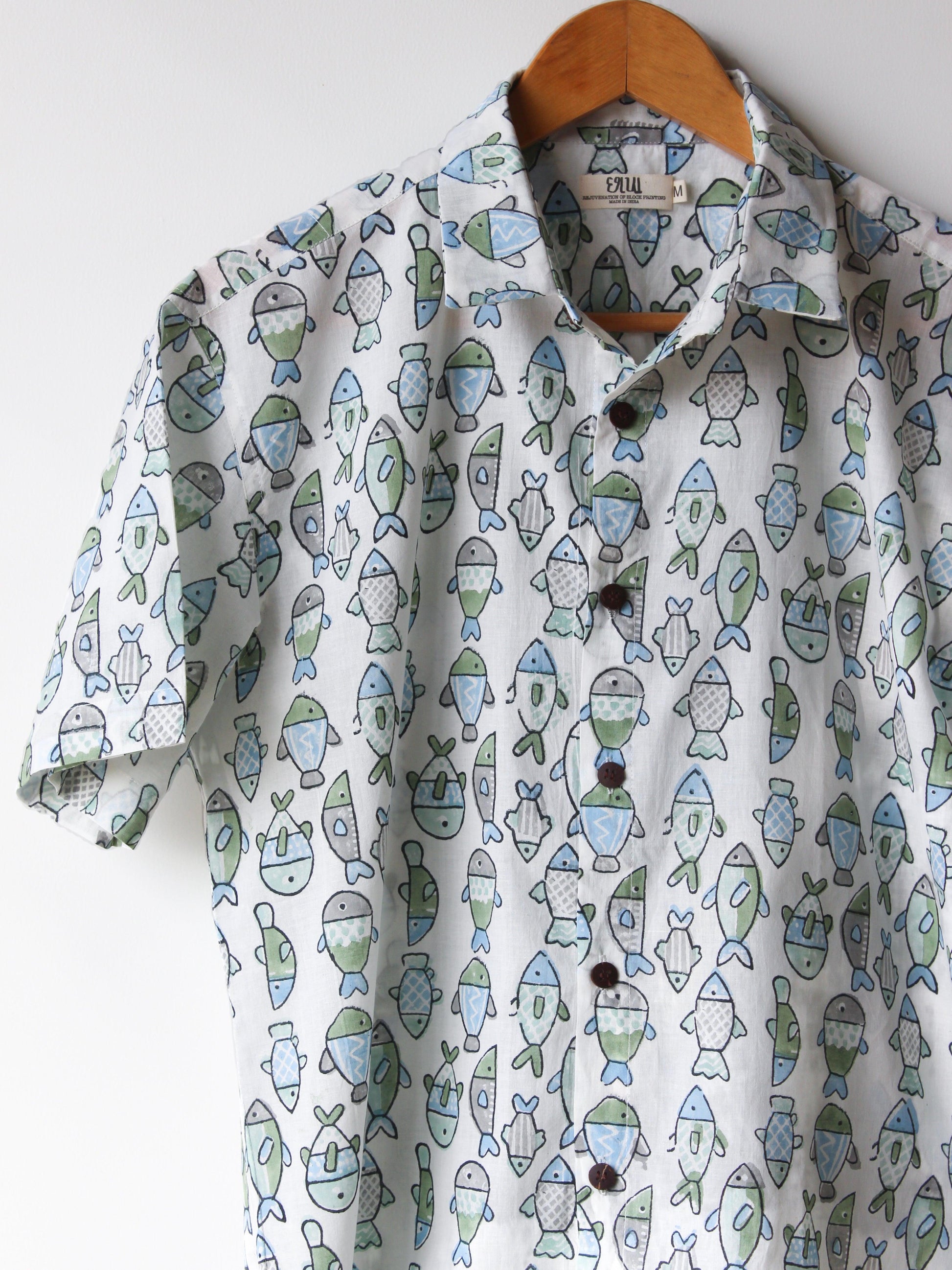 SHIRT - White Finny Tribe - CHHAPA