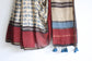 CHANDERI SAREE - Elephants in Bagru Base