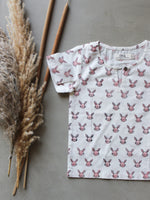 White Bunny Short Kurta - CHHAPA