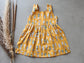 Mustard Finny Bow Dress - CHHAPA