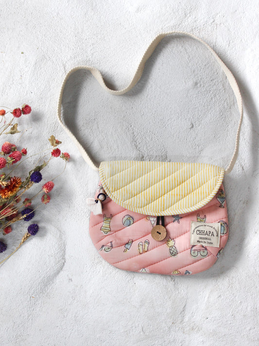 Shoulder Bag - PINK SUMMER