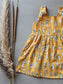 Mustard Finny Bow Dress - CHHAPA