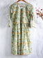 Pistachio Mushroom Dress