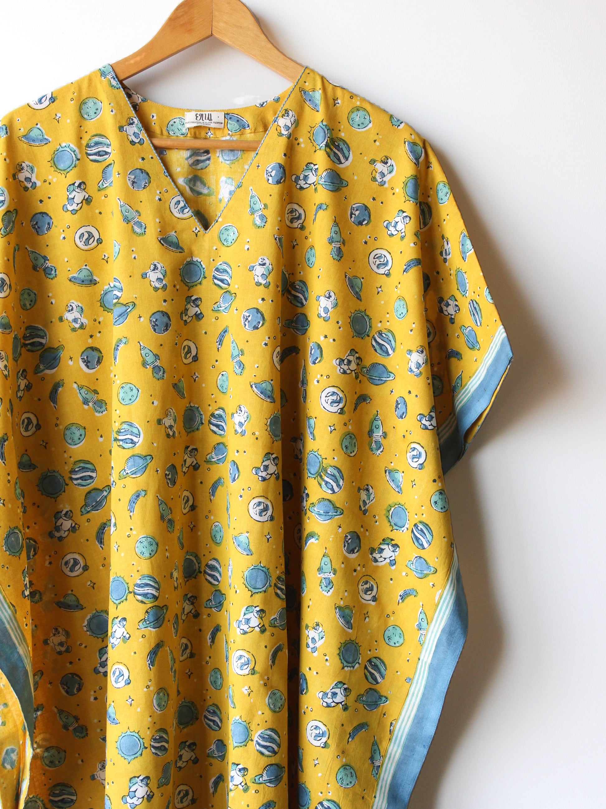 Kaftan- Yellow Ether - CHHAPA