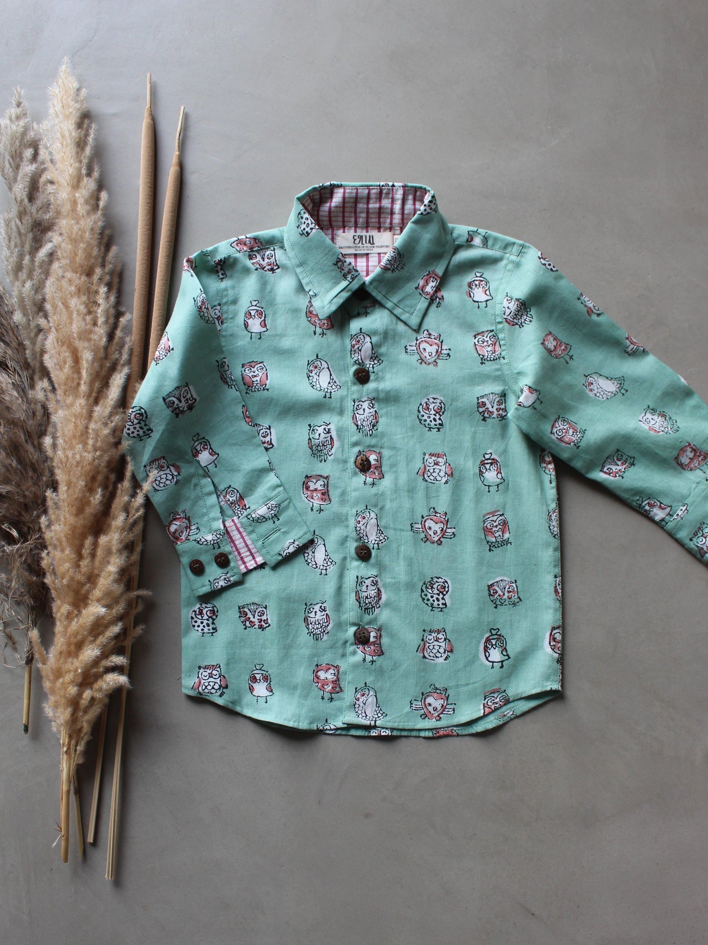 Owls in Mint Shirt - CHHAPA