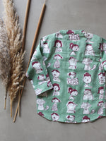 Mint Cartoon Shirt - CHHAPA