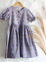 Ruffle Purple Birthday Dress