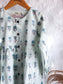 Flowers with Chevron Dress