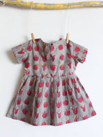 Gray Cactus Pocket Dress - CHHAPA