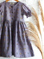 Ruffle Purple Birthday Dress