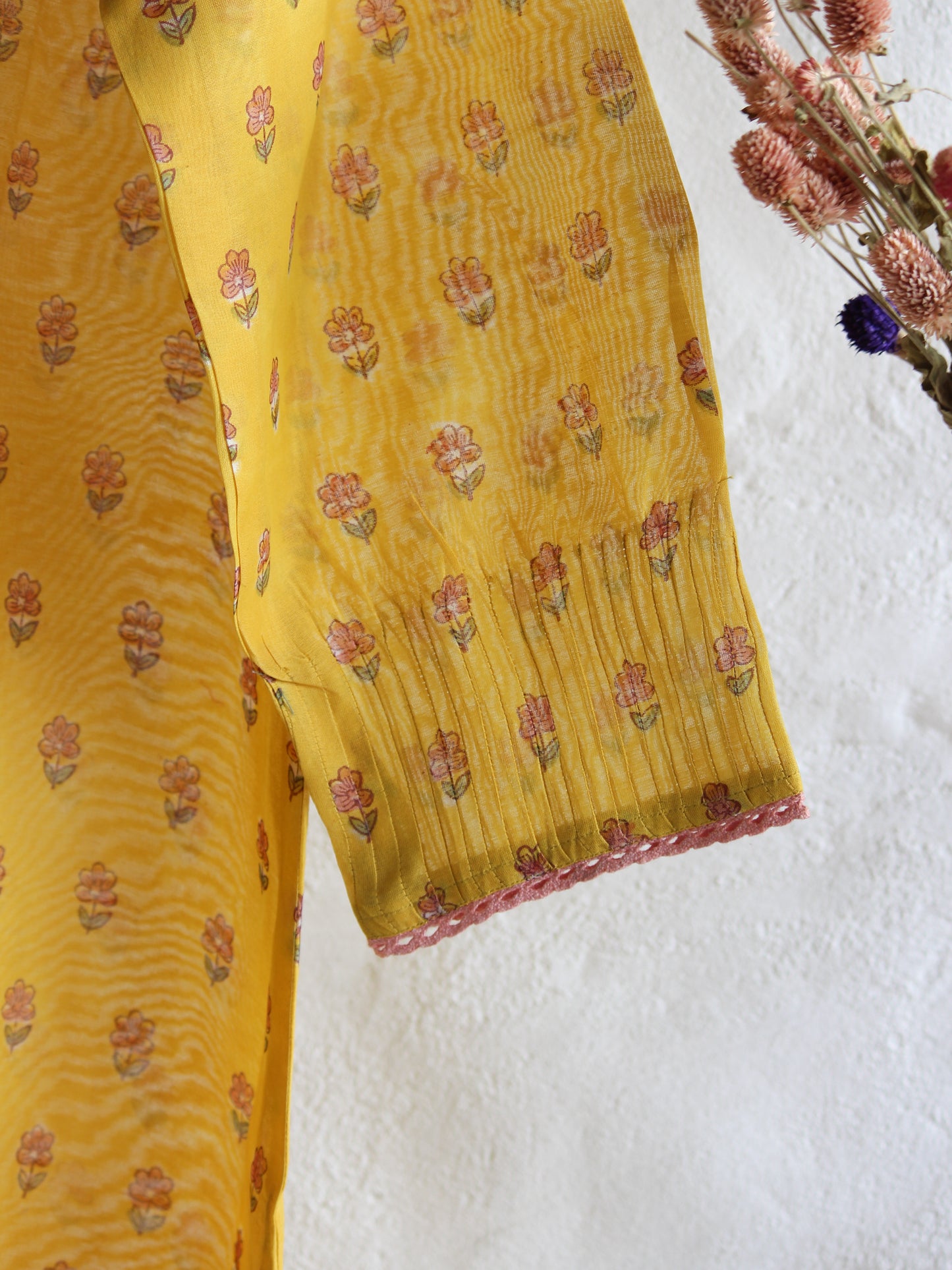 TUSCAN SUN - Chanderi Kurta, Pant & Dupatta Set