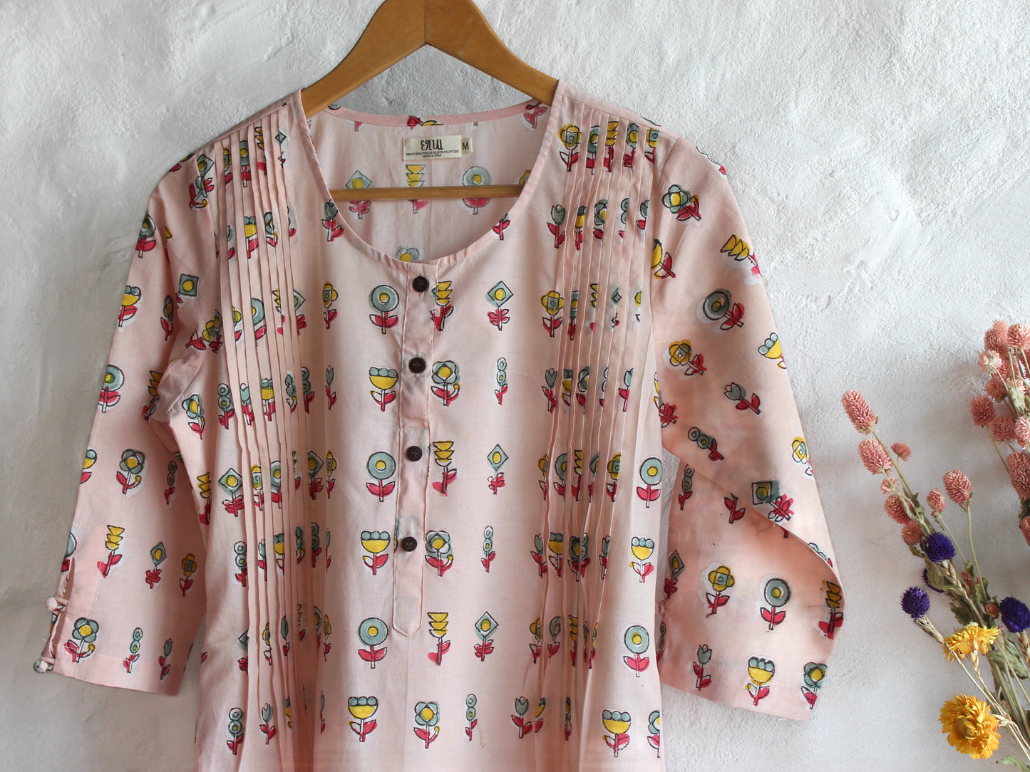 Light Pink Kusum Kurta