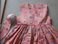 Peach Cinema knot Dress - CHHAPA