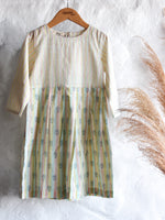 Pastel Striped Flower Dress