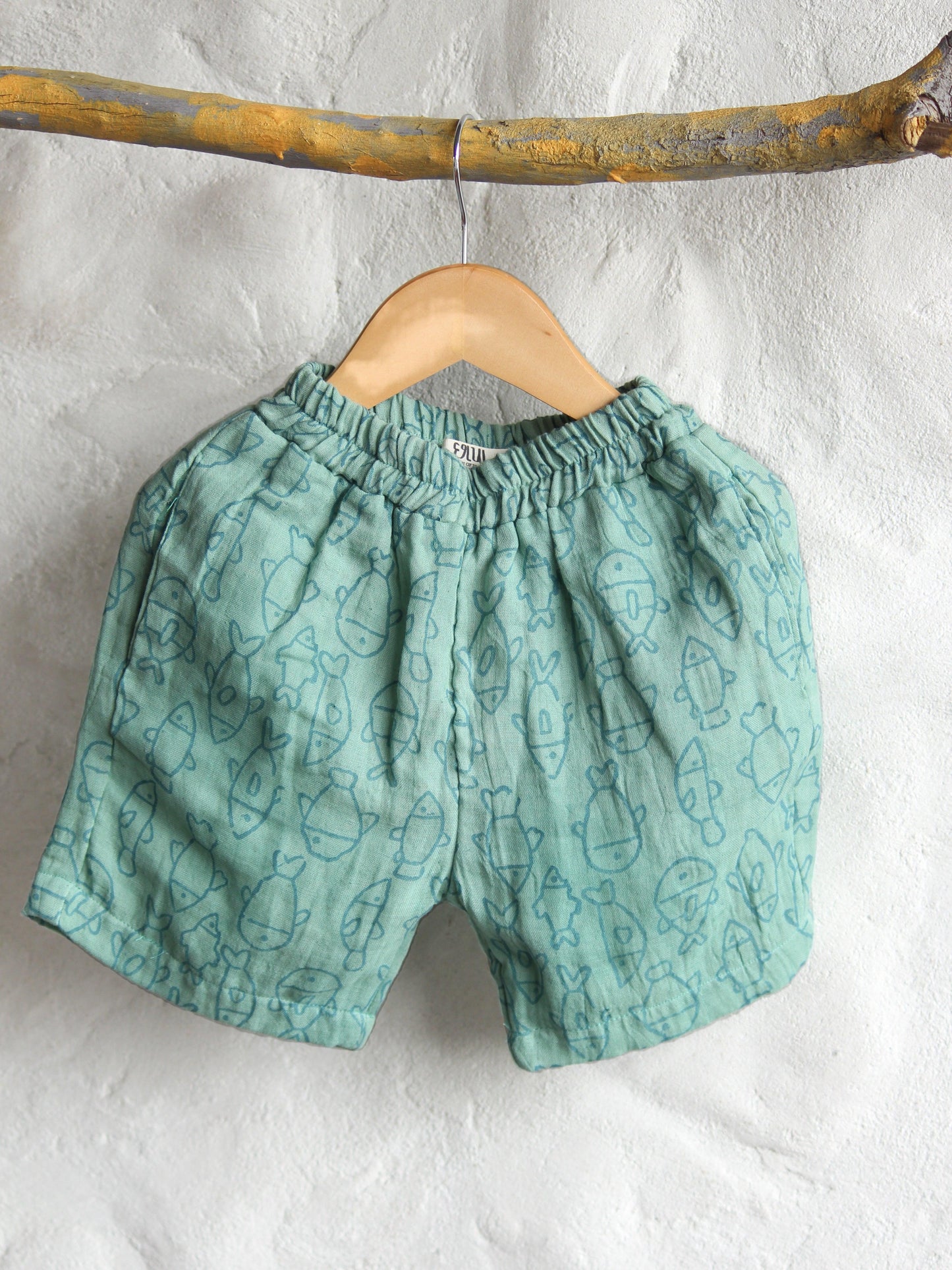Minty Muslin Shirt & Short Set - CHHAPA