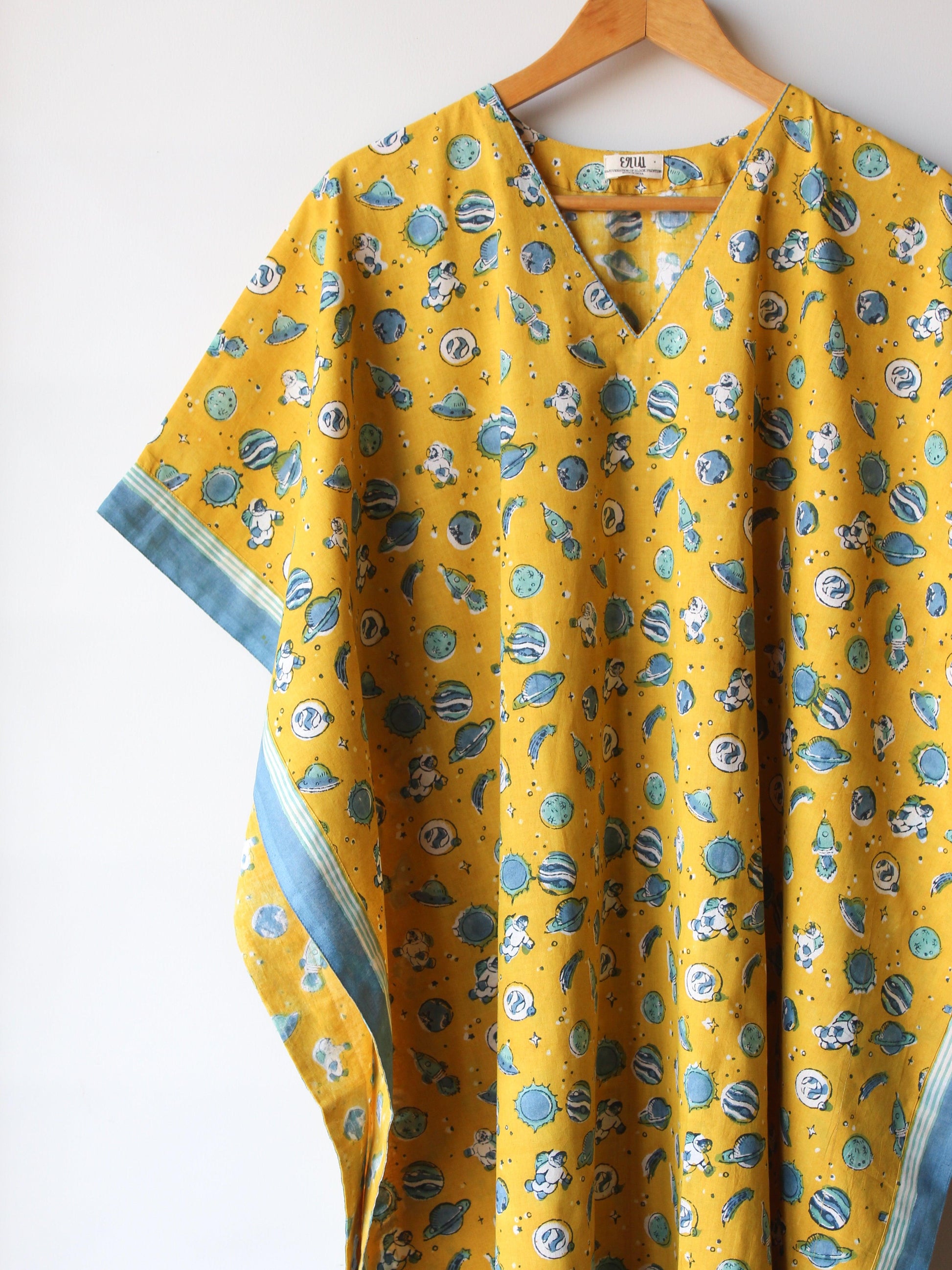 Kaftan- Yellow Ether - CHHAPA