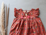 Rusty Flower Dress - CHHAPA