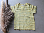 Yellow Elephant Muslin Toddler Tee - CHHAPA