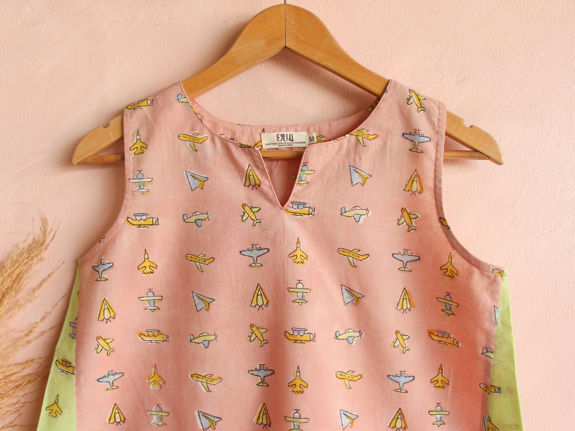 Peach Aero-Plane Top - CHHAPA