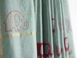 CHANDERI SAREE - Foil Printed Elephant Saree - CHHAPA