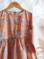Peach Mushroom Dress