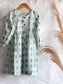 Flowers with Chevron Dress