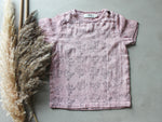 KIDS DUSTY ROSE SPARROW MUSLIN TODDLER TEE