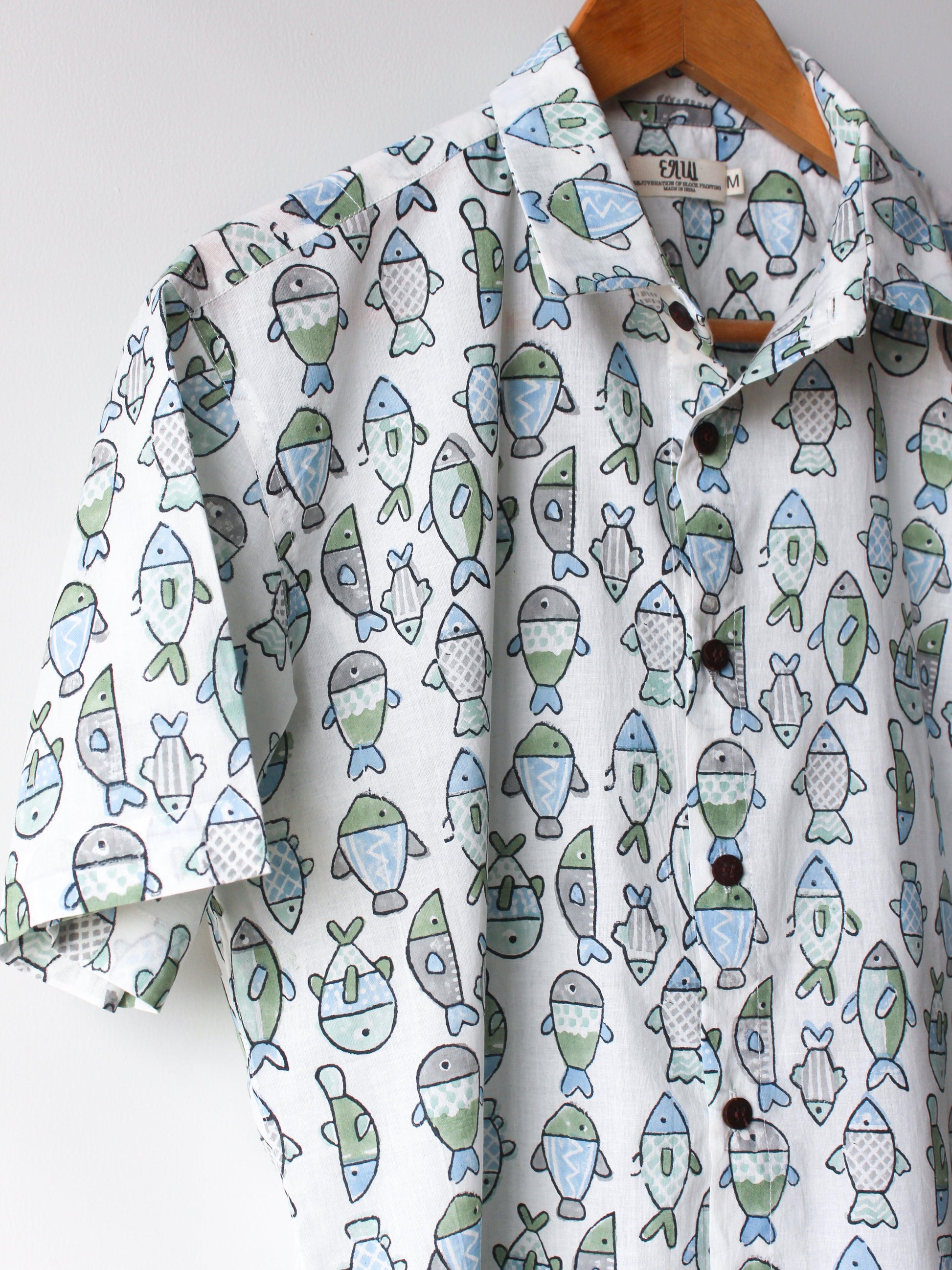 SHIRT - White Finny Tribe - CHHAPA