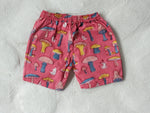KIDS COTTON MUSHROOM SHORTS