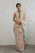 WORLD OF FISH - Chanderi Saree