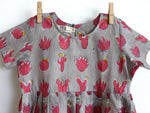 Gray Cactus Pocket Dress - CHHAPA