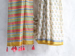 SUMMER BRIGHT - Mul Cotton Saree